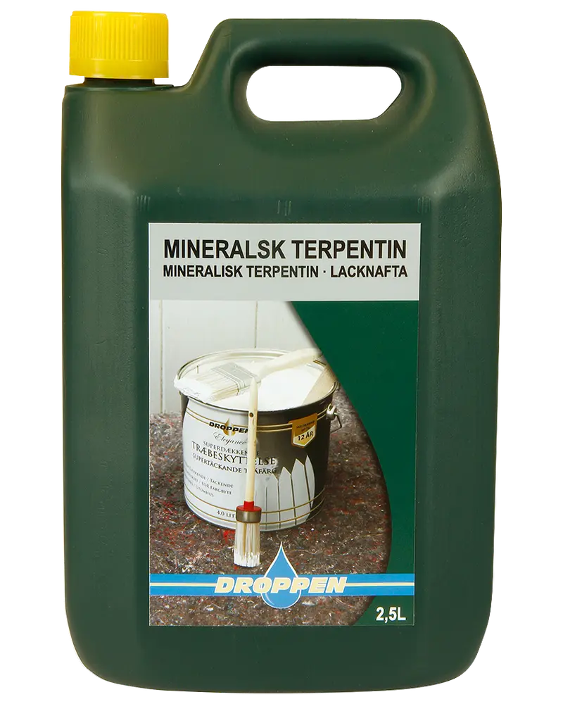 Droppen Mineralsk terpentin 2,5 L