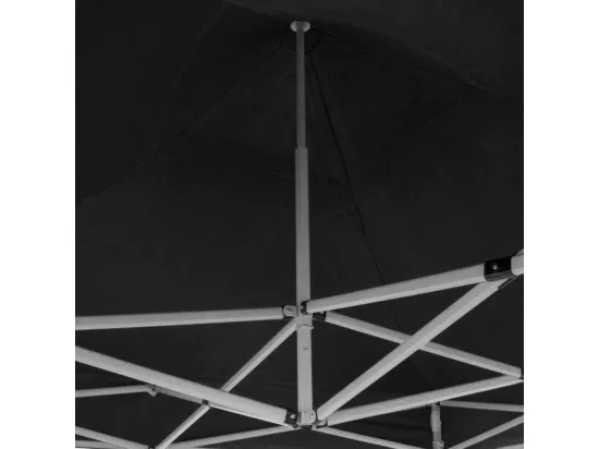Feuille de toit imperméable noire 3X3 pour remplacement de gazebo pliable EG49483