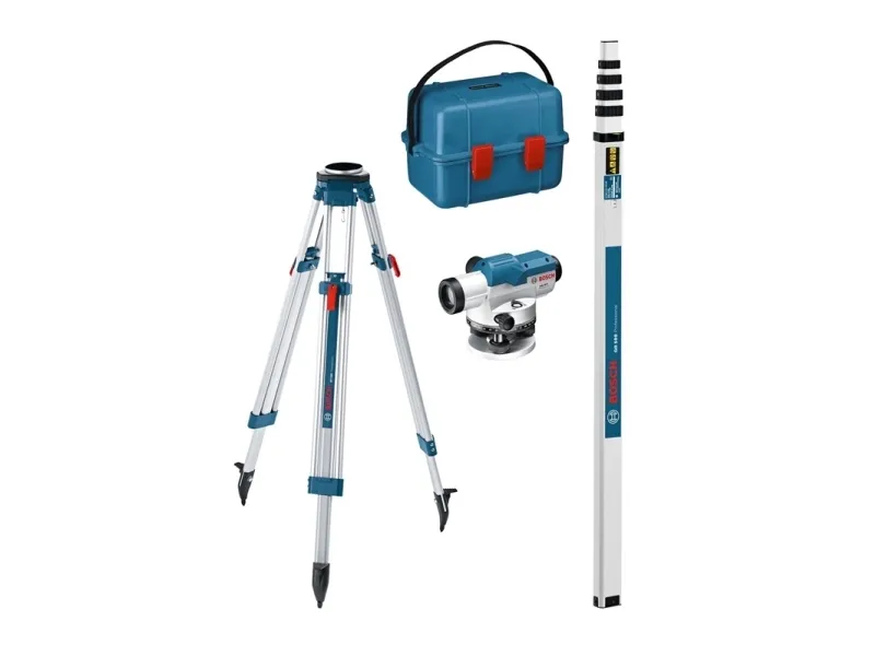 Bosch GOL 26 D Professional - Automatisk nivellering - forstørrelse: 26x - metalkabinet