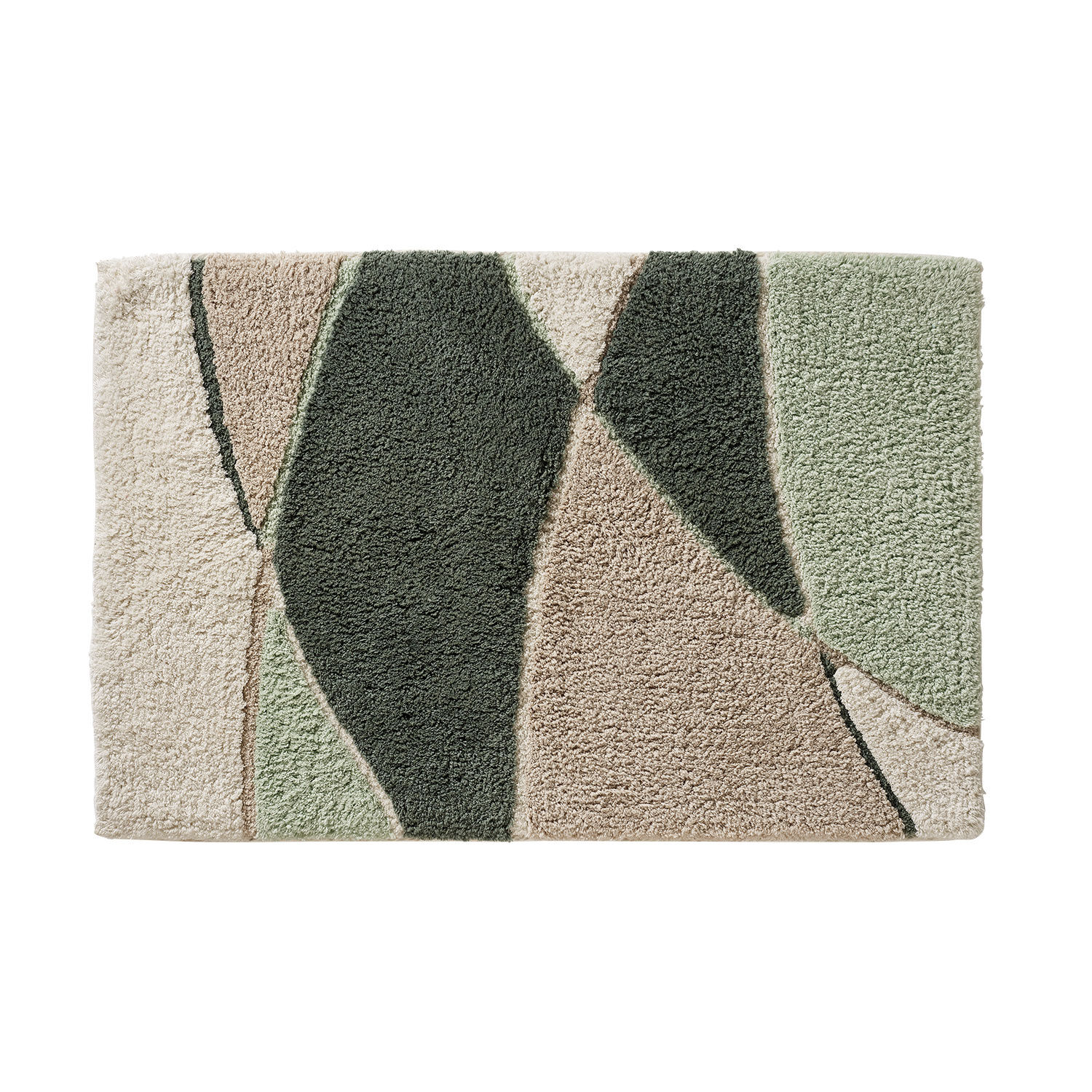 Badteppich mit modernem Muster