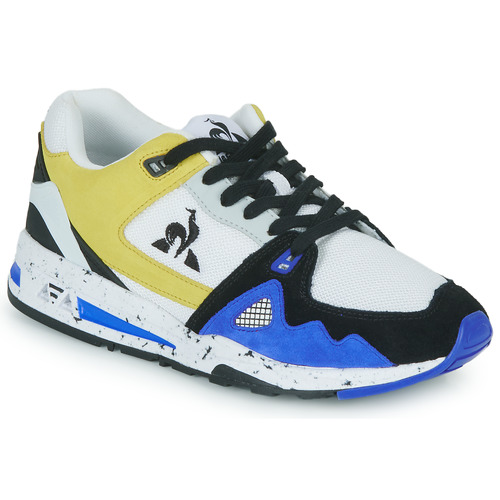 Le Coq Sportif - LCS R1000 NINETIES - Blanc / Marine / Jaune