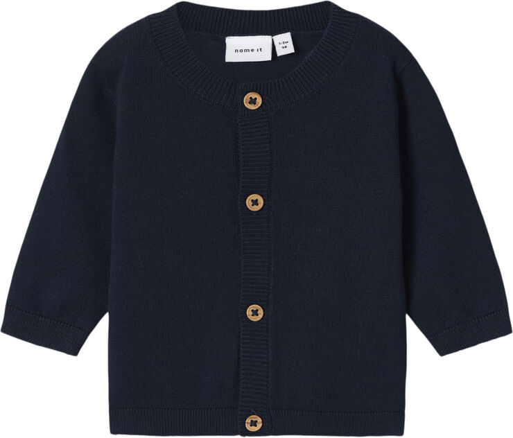Name It NBMRASOMME LS KNIT CARD Blå