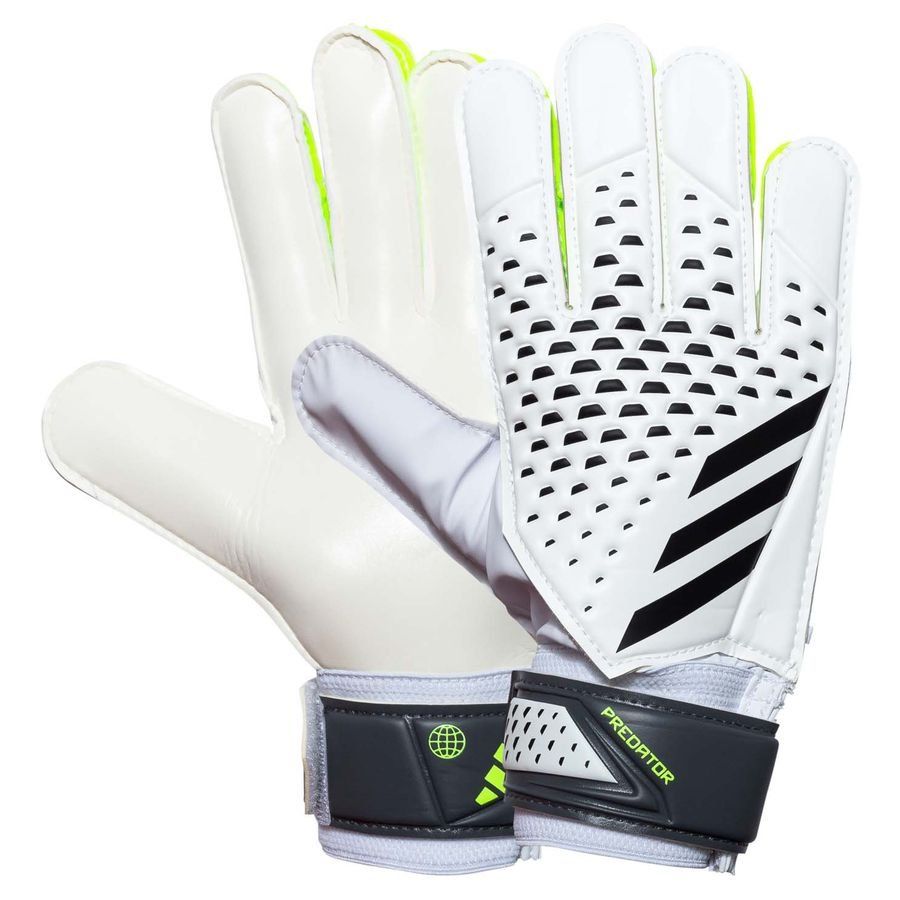 adidas Gants de Gardien Predator Training Crazyrush - Blanc/Lucid Lemon/Noir
