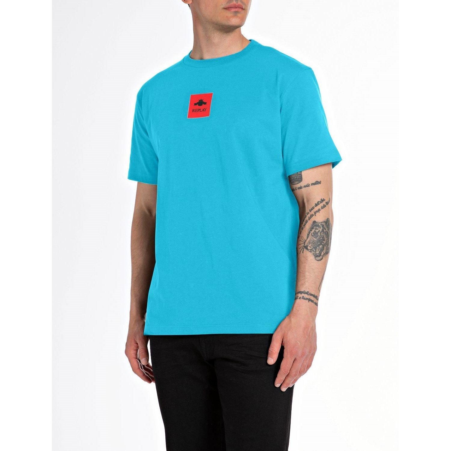 Replay Centre Logo T Shirt