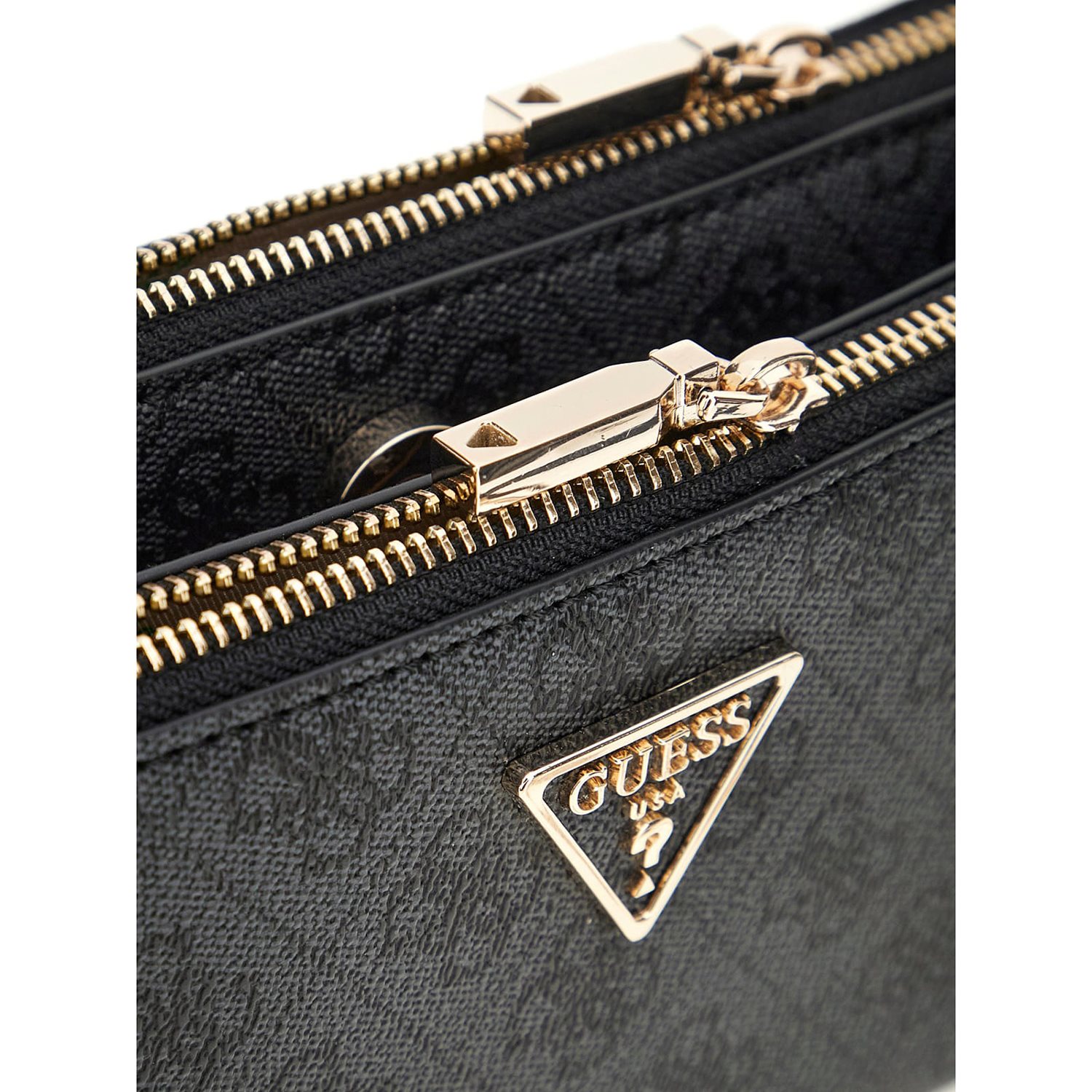 Guess Eco Erica Status Crossbody coal logo