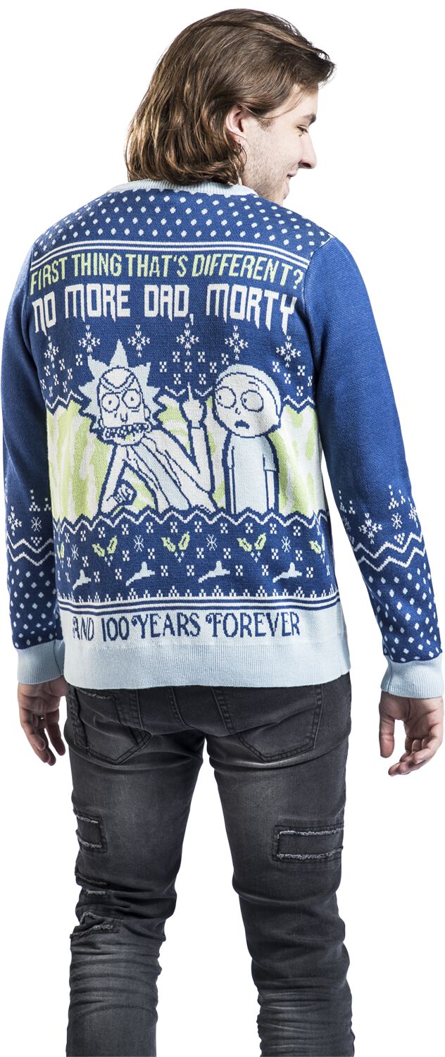 Space | Rick & Morty Pull de Noël