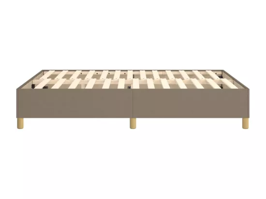 Sommier à lattes de lit Taupe 140x200 cm Tissu