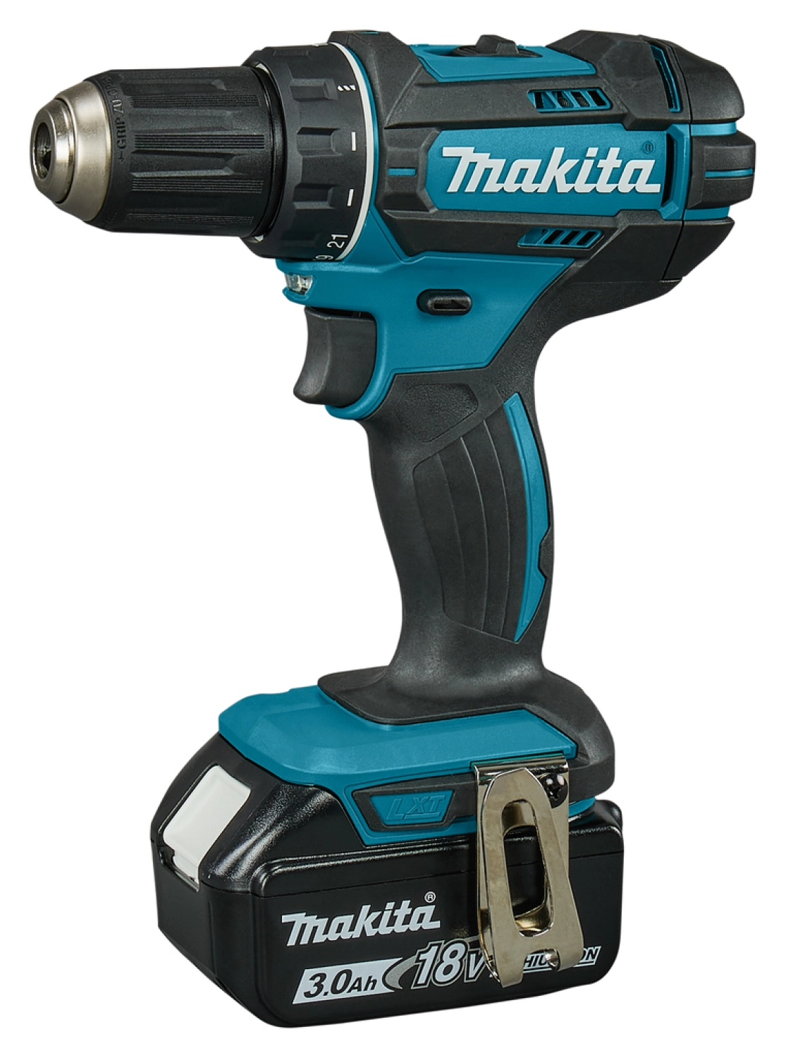 Makita DDF482RFE 18V Li-Ion accu boor-/schroefmachine set (2x 3.0Ah accu) in koffer
