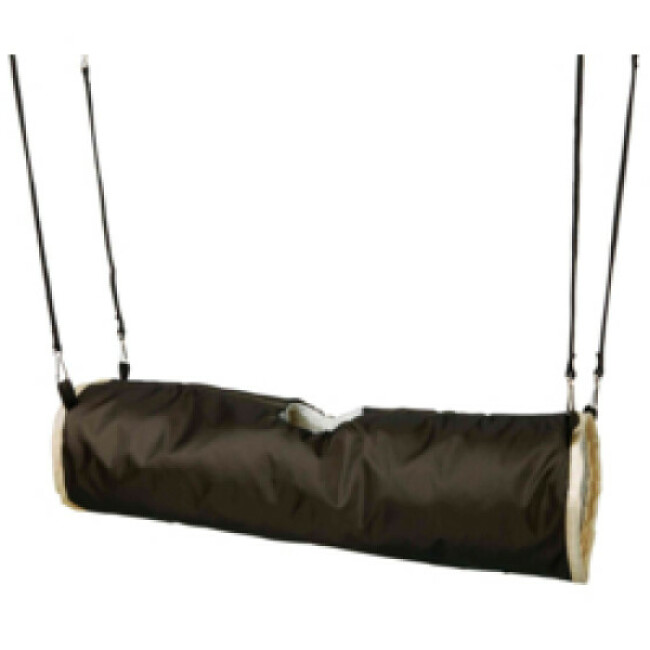 Tunnel douillet en nylon marron pour furets Trixie