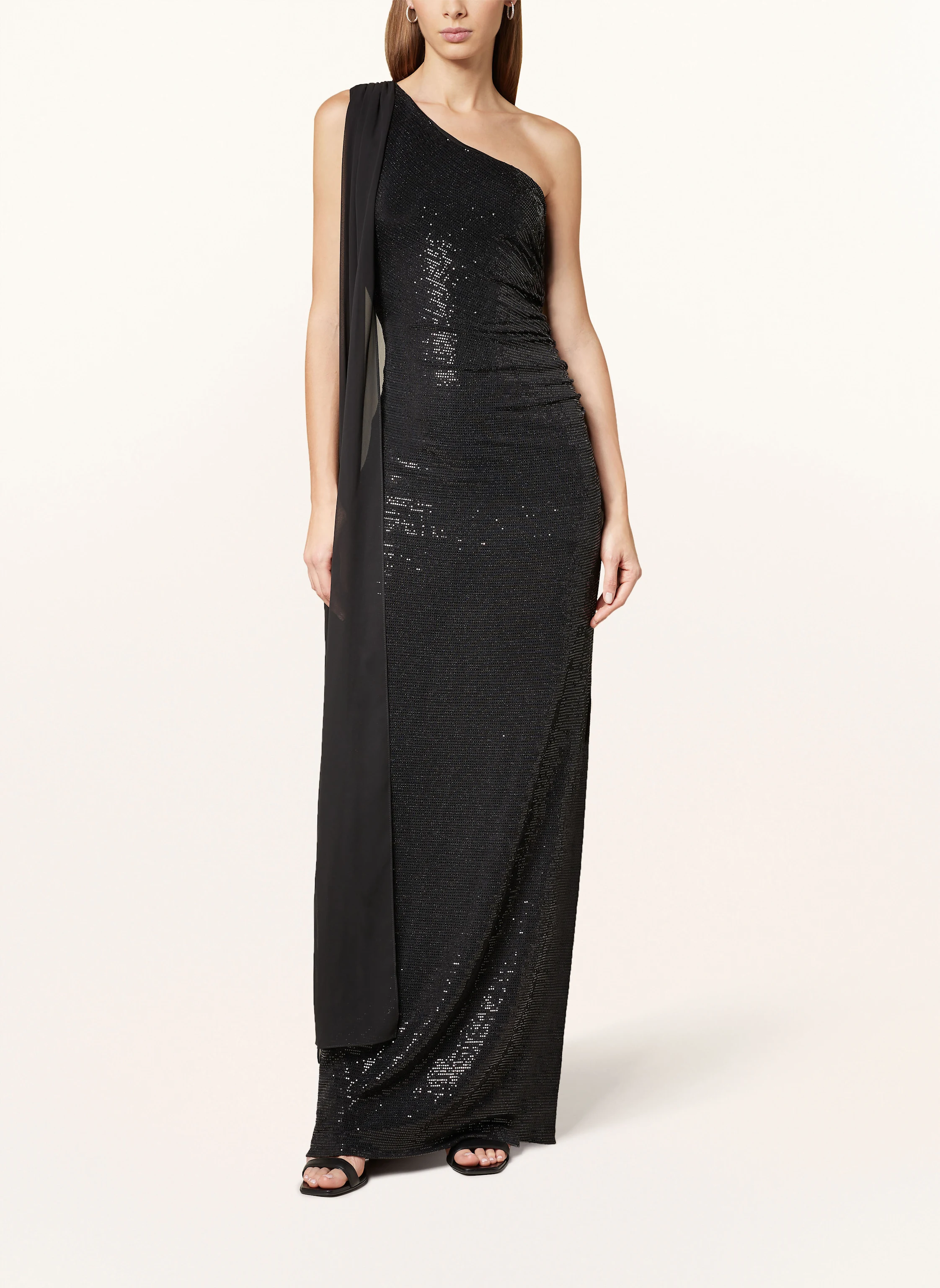 SWING One-Shoulder-Kleid mit Pailetten