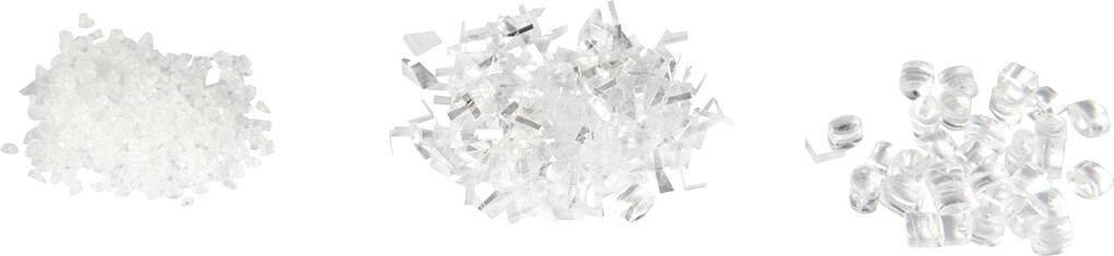 Kunstig Sne - Hvid Glitter - 3 Dåser - 35+35+8 G