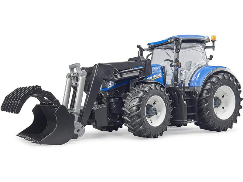 Bruder Spielwaren Landwirtschaftsfahrzeug New Holland T7.31 New Holland T7.315 mit Frontlader im Massstab 1:16