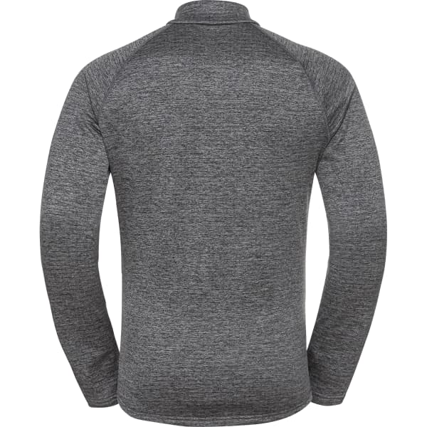 Sweat polaire ski rando ODLO MIDLAYER 1/2 ZIP TENCIA DARK GREY MELANGE