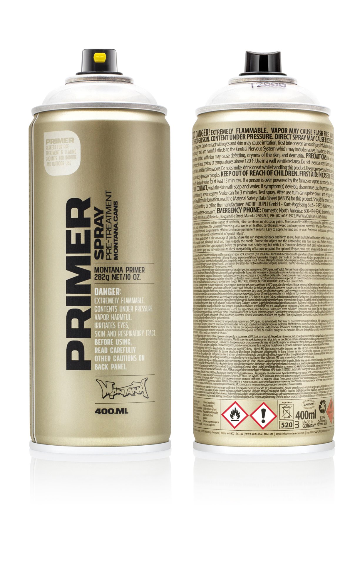 Montana Tech-Grundierungsspray Plastic Primer