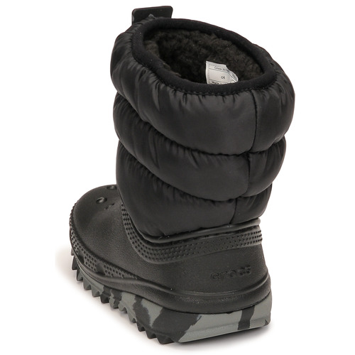 Crocs - CLASSIC NEO PUFF BOOT T - Noir