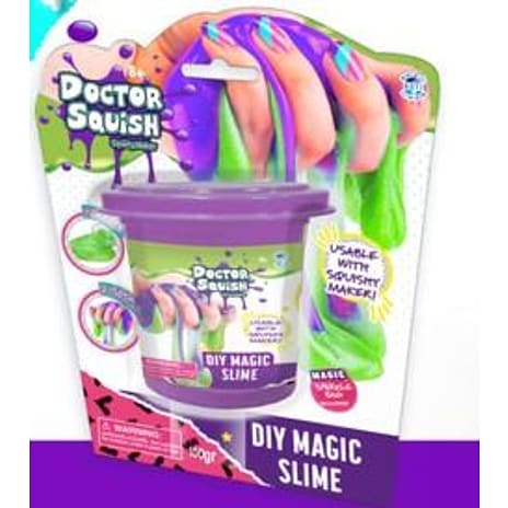 Doctor Squish DIY magisk slim - lilla