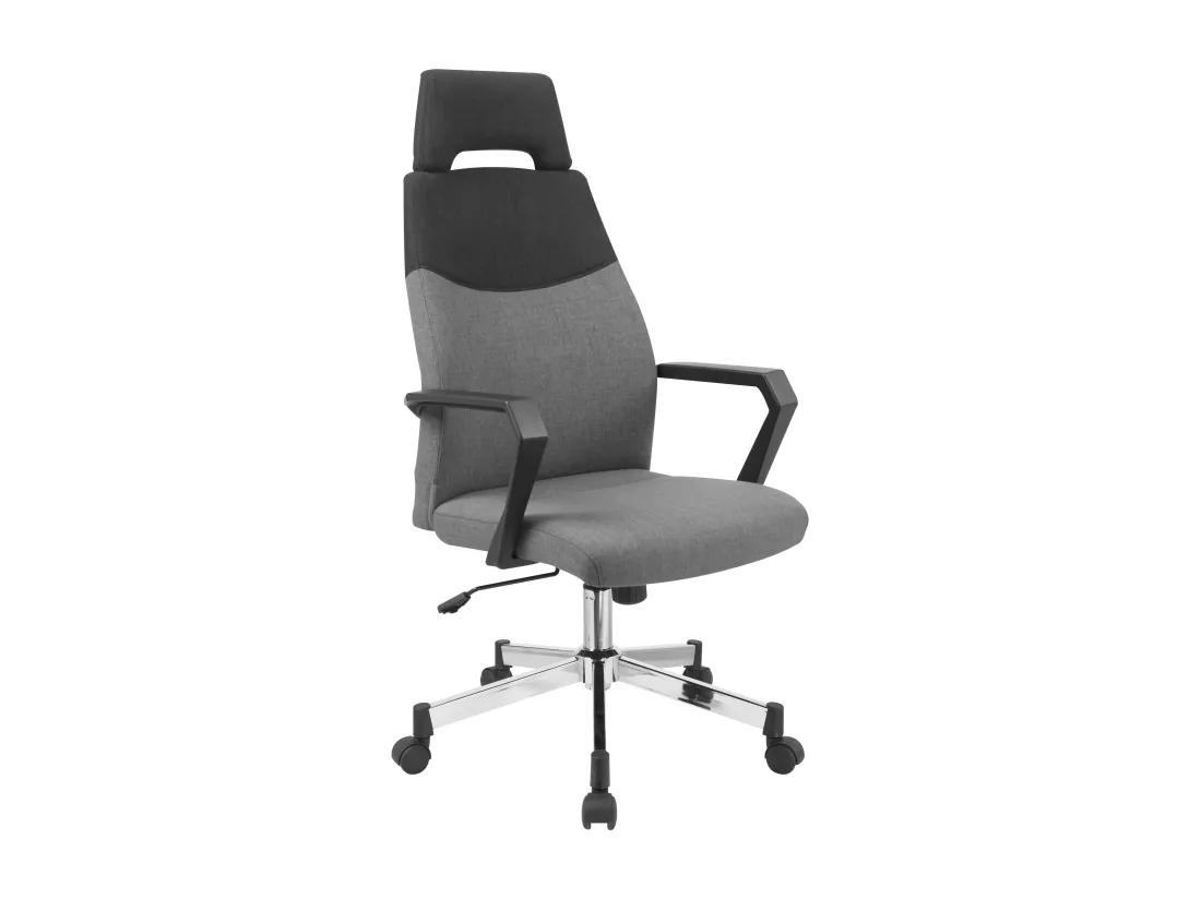 Fauteuil de bureau design en tissu Eloi