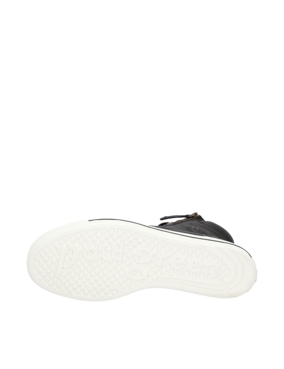 Glattleder Sneaker Mid Cut