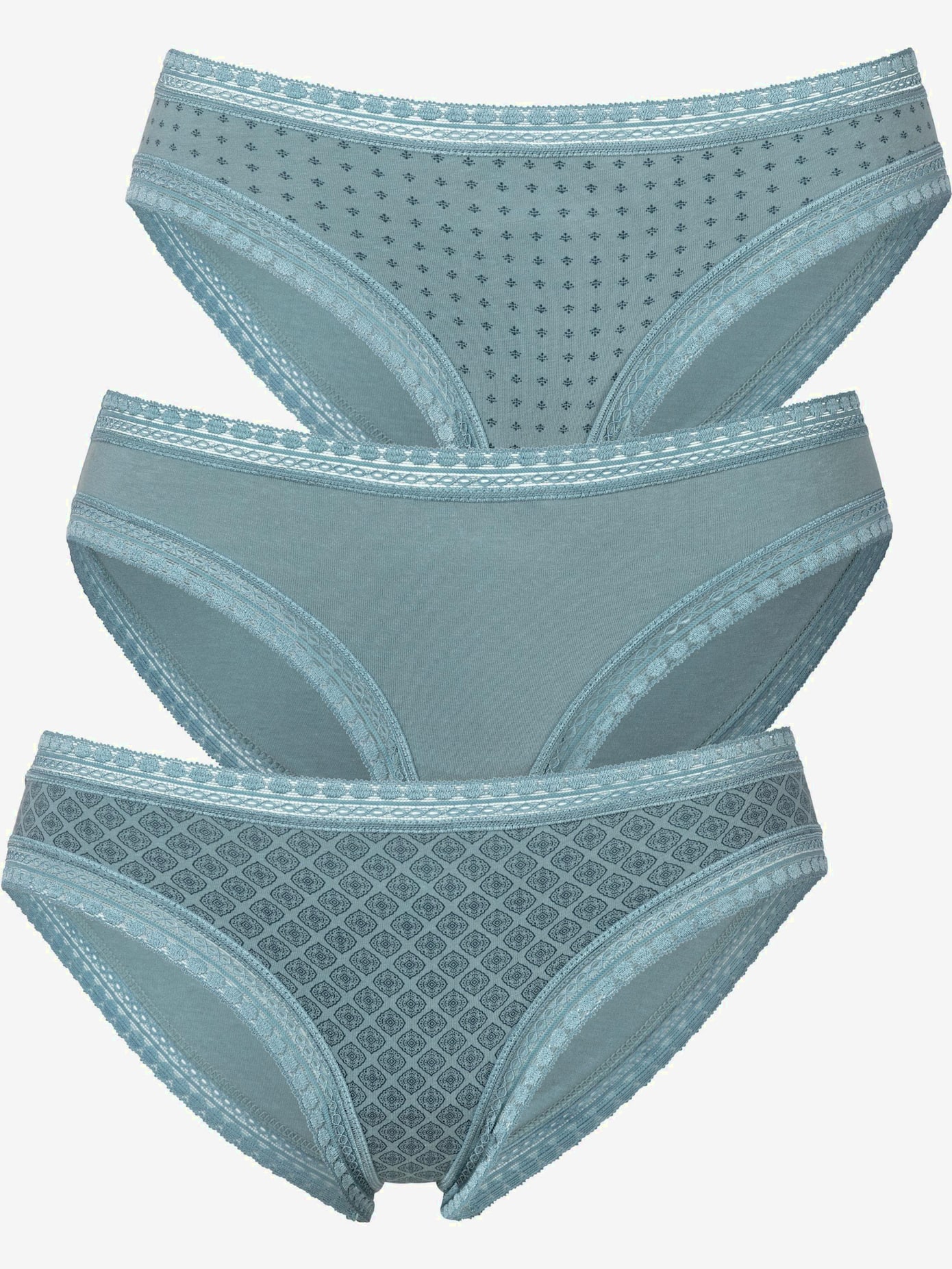 Bas de maillot de bain lot de 3 slips lascana