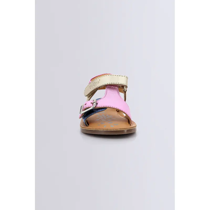 Diazz Beige marine SANDALES Cuir Fille