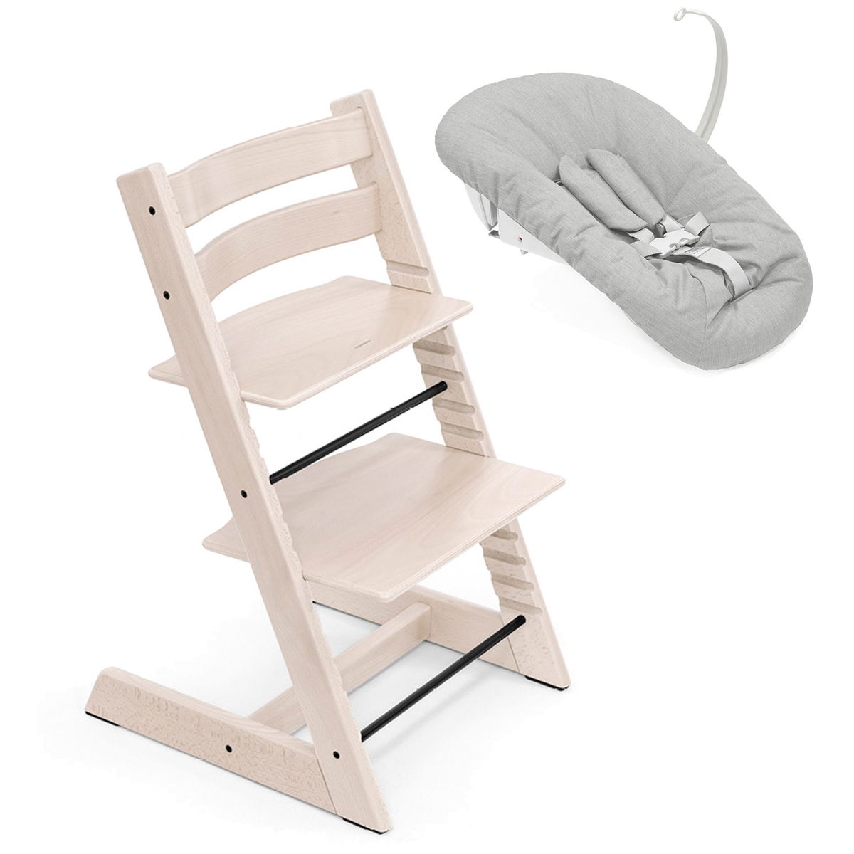 STOKKESTOKKE   Tripp Trapp Hochstuhl inkl. Newborn Set whitewash