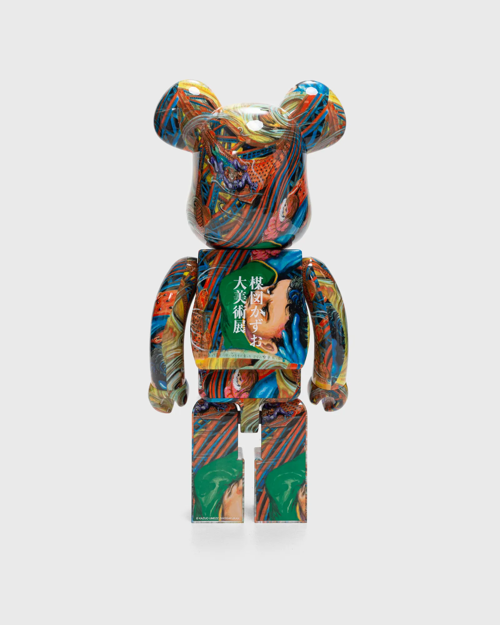 MEDICOM BEARBRICK 1000% KAZUO UMEZZ THE GREAT ART EXHIBITION