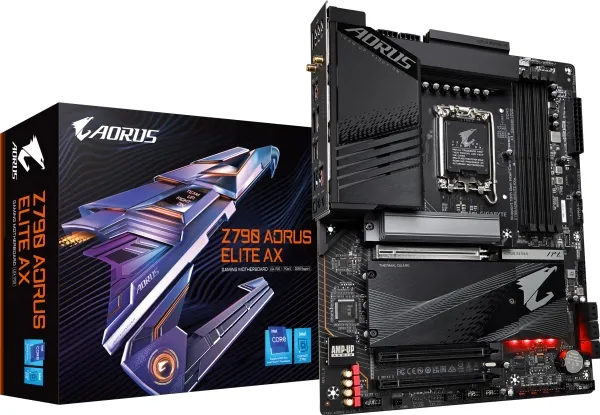 Gigabyte - Bundkort - LGA1700 sokkel - Z790 Chipset - onboard grafik (CPU påkrævet) - HD Audio (8-kanaler)