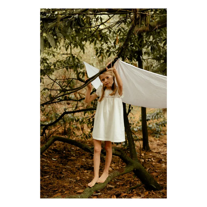 Lililotte Exclusivité Lililotte x Smallable - Robe Abigael | Blanc cassé