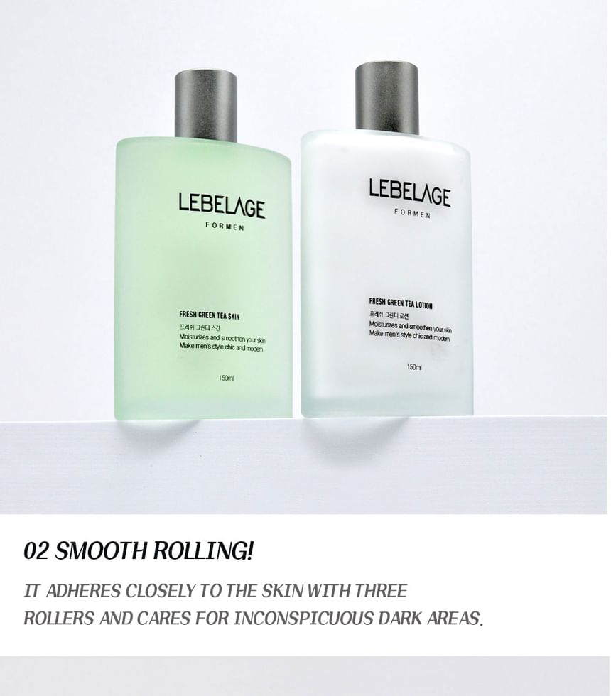 LEBELAGE - Verse groene thee voor mannen 2-delige set