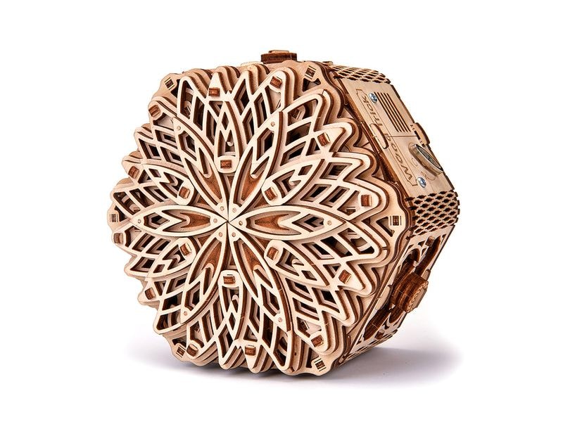 WoodTrick Bausatz Schmuckkästchen Schatulle 3D Bausatz aus Holz