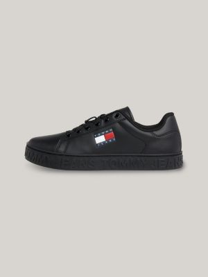 Tênis Essential de Couro com Sola Cupsole e Logo
