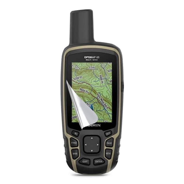 2-Pak Skærmbeskytter PET film Garmin GPSMAP 65