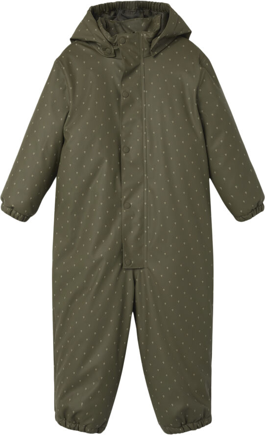 Lil' Atelier NMMLADRY10 RUB PAD SNOWSUIT AOP FO Kalamata