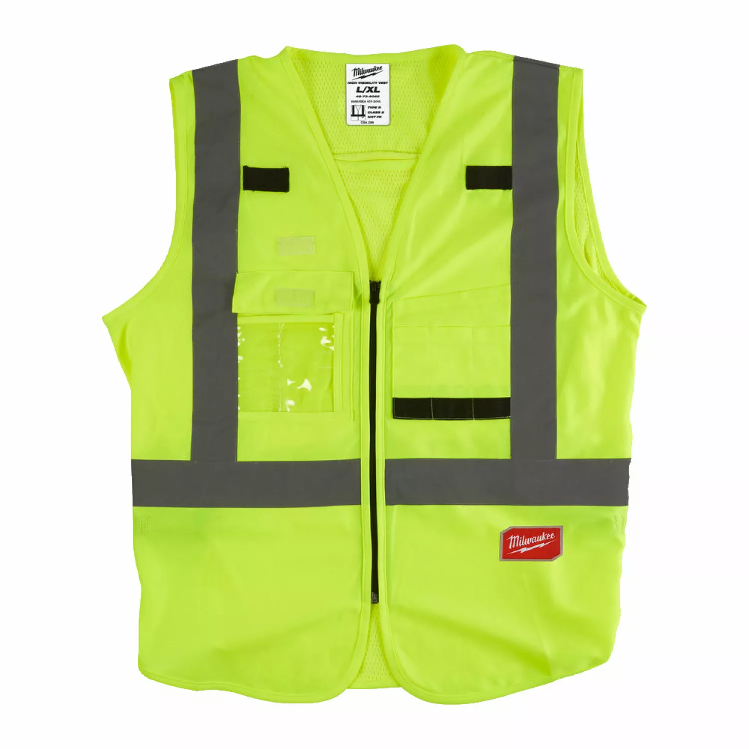 Milwaukee 4932471890 Hi-vis veiligheidshesje - klasse 2 - geel - L/XL