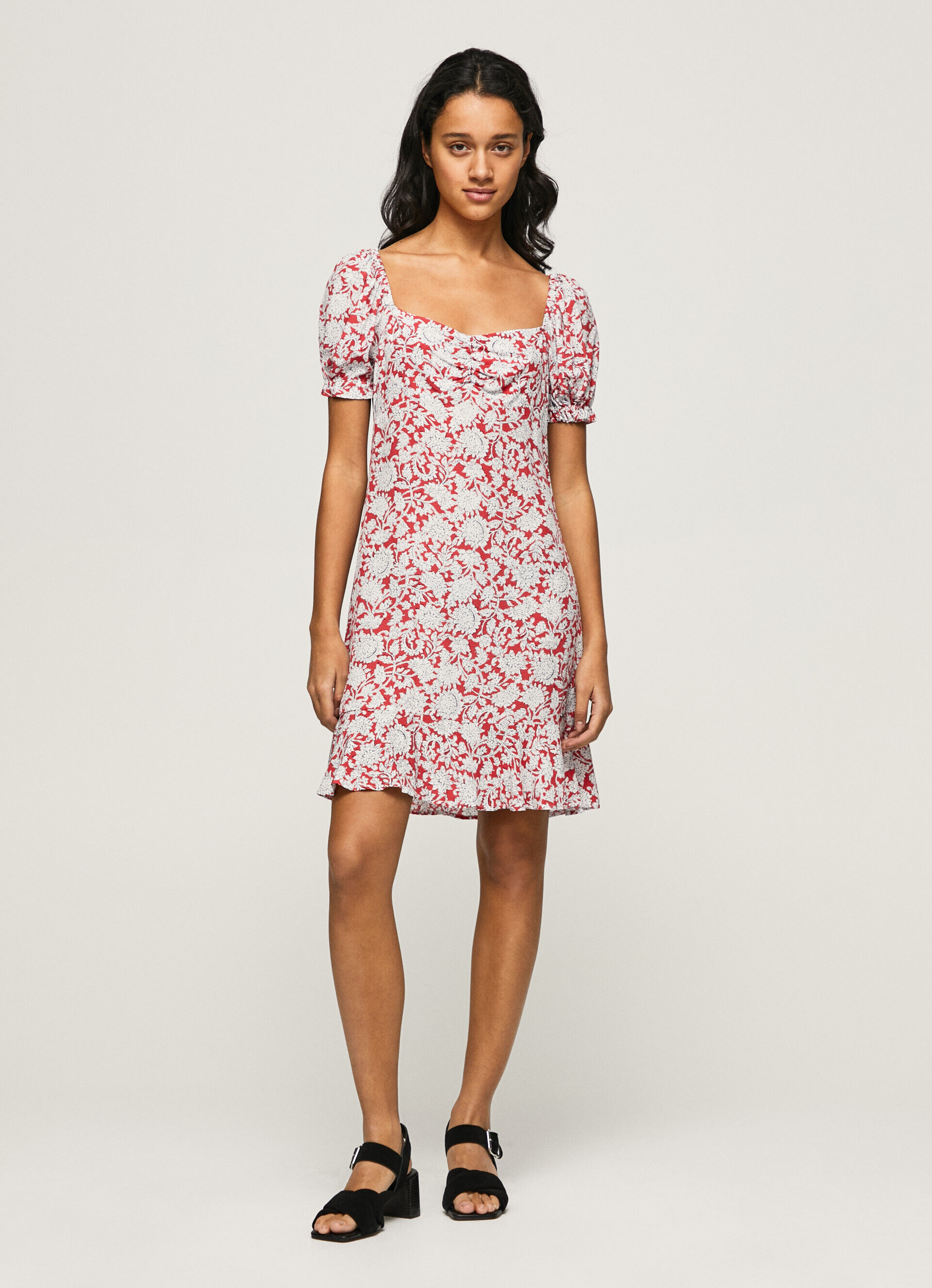 VESTIDO PAVANA COM ESTAMPA FLORAL - multicolorido