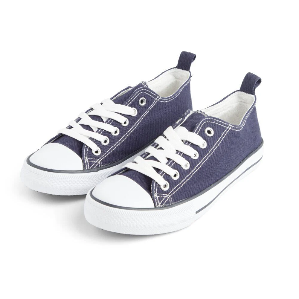 Chaussures toiles femme T36 à 40 bleu marine