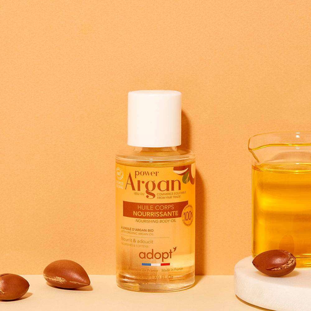 100% Argan - Huile corps nourrissante 50ml