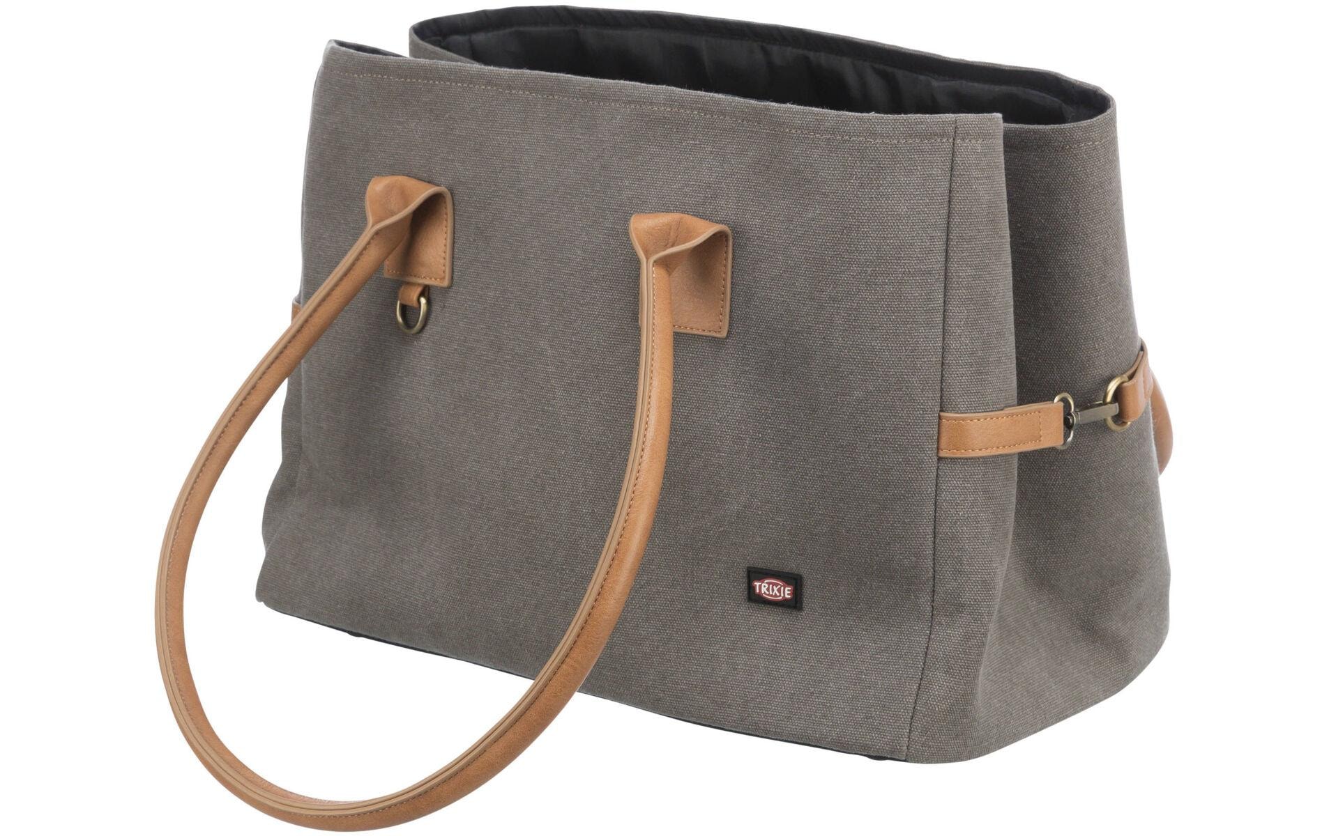 TRIXIE Tiertransporttasche »Rachel, 25 × 30 × 40 cm, Grau/Hellbraun« bis 7 kg