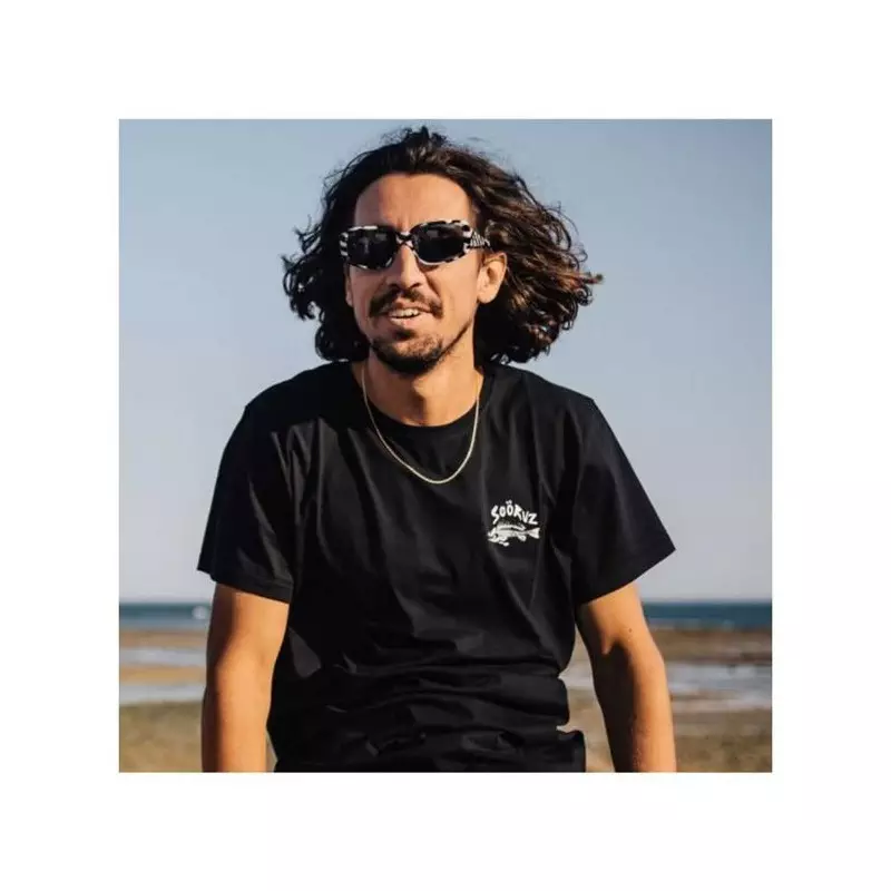 Tee Shirt SOORUZ Bones Bio Noir S