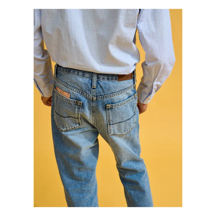 Bellerose Jean Droit Peyo | Vintage blue denim