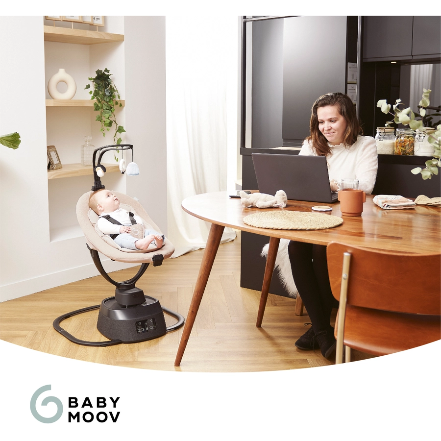 babymoov Elektrische Babyschaukel Swoon Evolution Connect