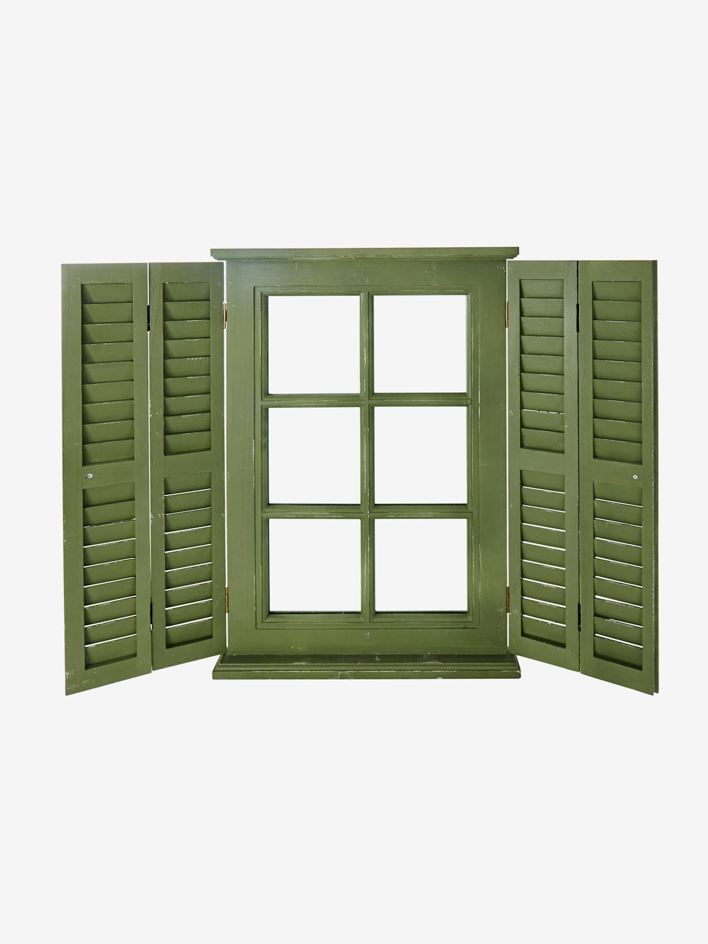 Fenêtre miroir volets fermables