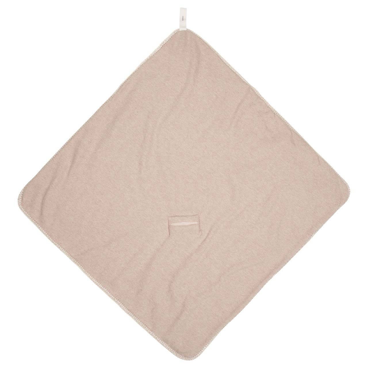 Koeka omslagdoek Nome met teddy taupe