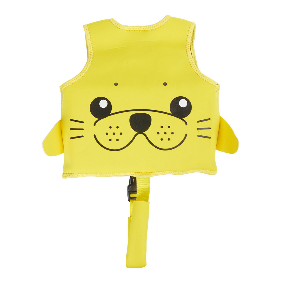 Gilet de natation pour enfant jaune