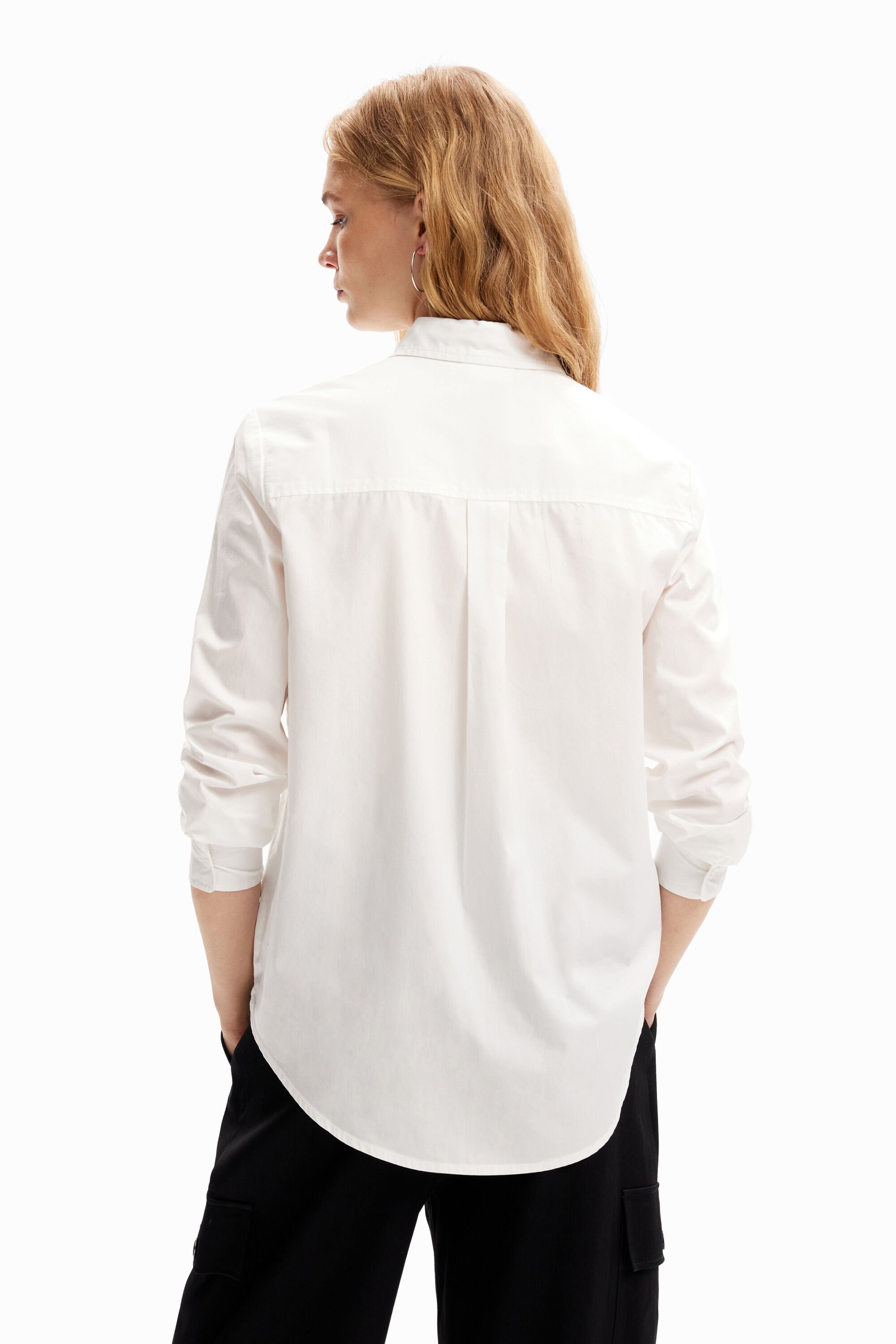 Chemise patchs journal