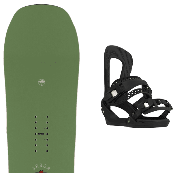 Pack snowboard ARBOR SWOON DECON + Fix