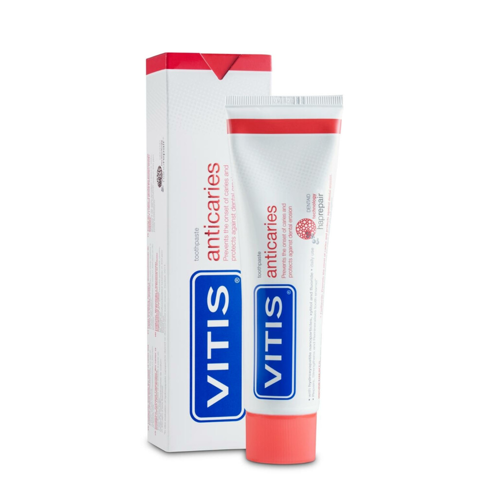 3x Vitis Tandpasta Anticaries75 ml