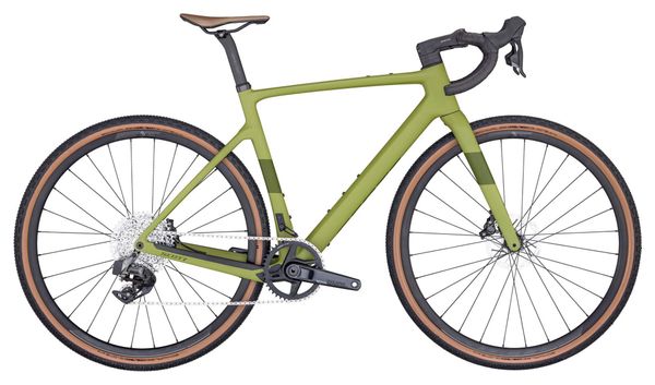 Vélo de Gravel Scott Addict Gravel 30 Sram Rival XPLR eTap AXS 12V 700 mm Vert