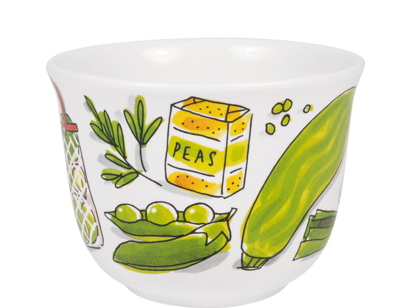 Soepkom Met Oor Even Bijkletsen Green Soup