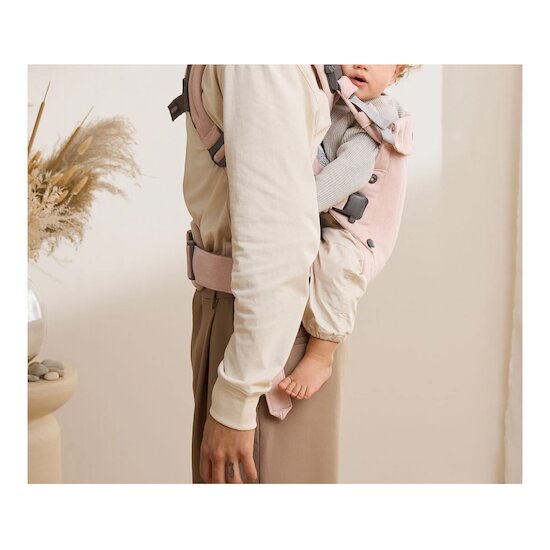Porte-bébé Harmony   Tissé chiné / rose clair        de               BabyBjörn